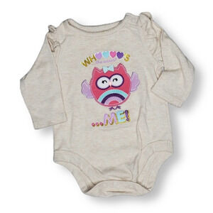 Garanimals Owl Onesie Size 0-3 Month